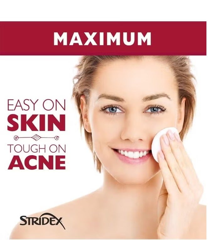 Stridex 55-Piece Medicated Soft Touch Pad White - Image 3